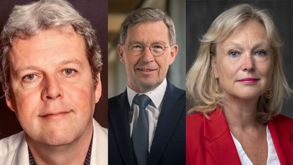 Hans Dussel, Klaas Ruitenberg en Chantal Zeegers