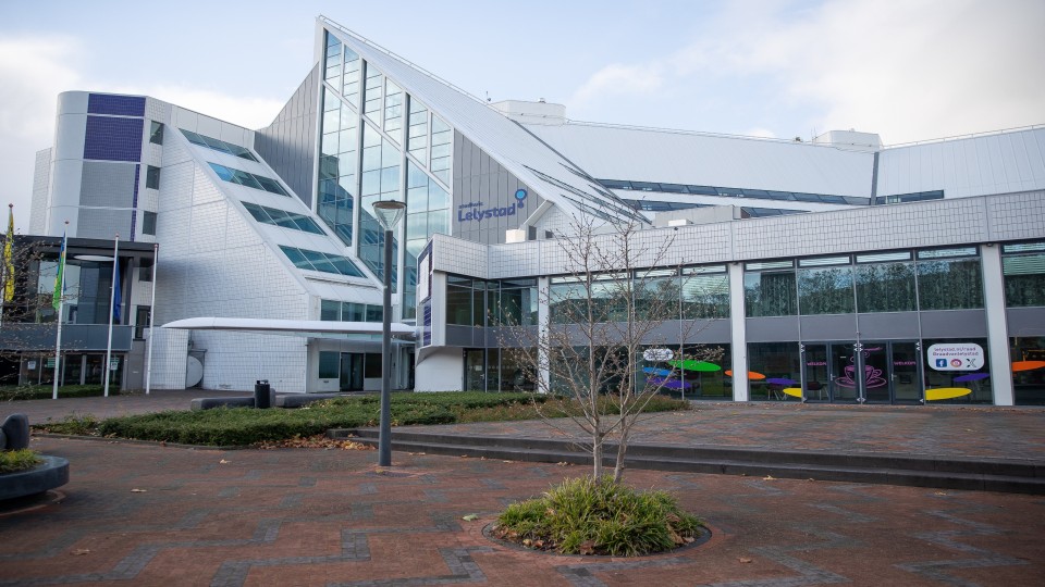 Het stadhuis van de gemeente Lelystad. Foto: Harold Versteeg/ANP