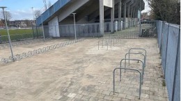 Circulaire fietsenstalling voor sportclub Haarlem Kennemerland