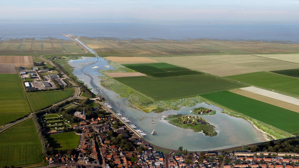 Ontwerp Holwerd aan zee