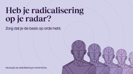 Aanpak radicalisering: de basis op orde voor het te laat is