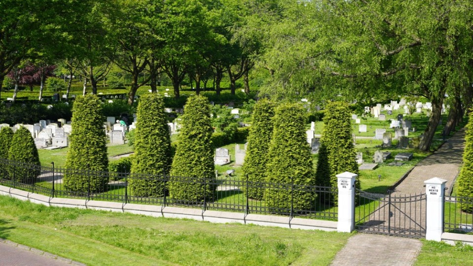 Een gemeentelijke begraafplaats in Bunschoten. Foto: VRPress (ANP)