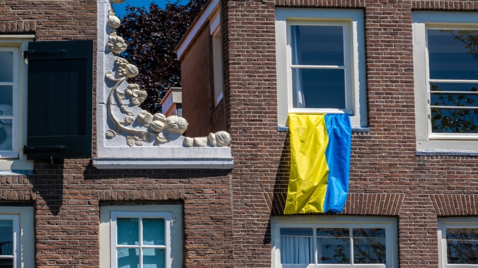 Amsterdam vangt de meeste Oekraïners op.