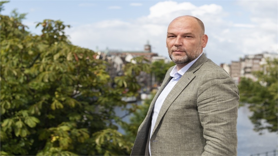 Wethouder Rutger Groot Wassink van de gemeente Amsterdam