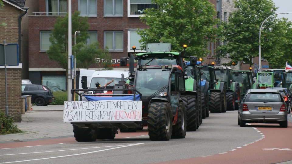 Boeren trekkers rijssen