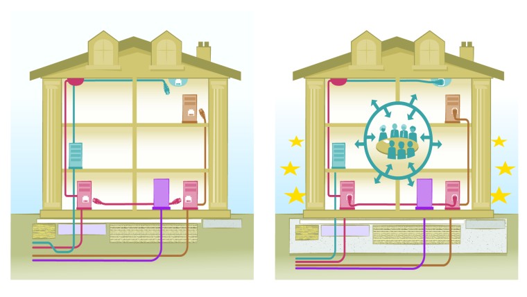 Huis van Thorbecke gaat in de steigers
