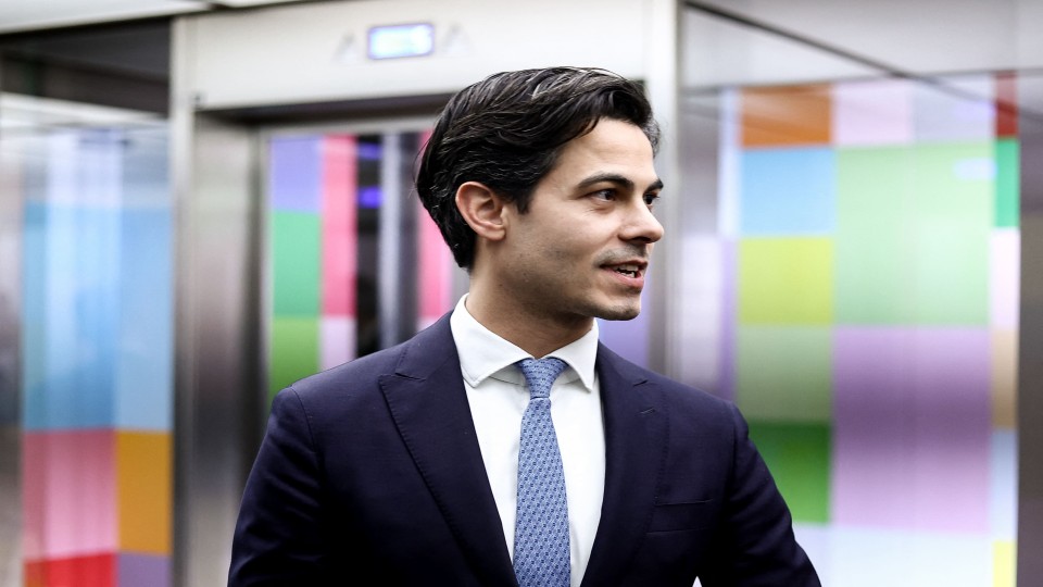 Minister Rob Jetten donderdag bij de Energieraad in Brussel.