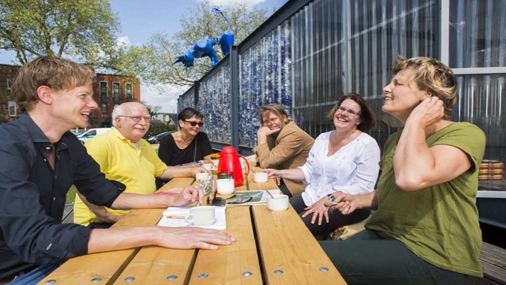 vergaderen voor buurkracht