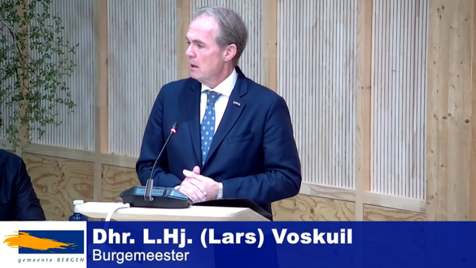 Lars Voskuil Bergen burgemeester