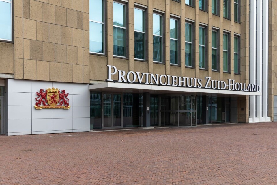 Gevel provinciehuis Zuid-Holland