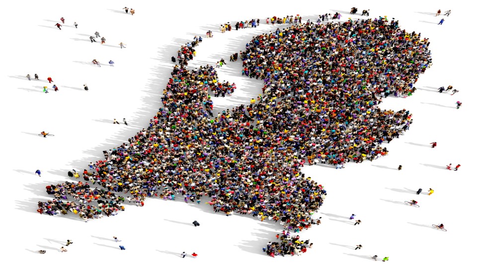 Bevolkingskrimp voorbij in Nederland