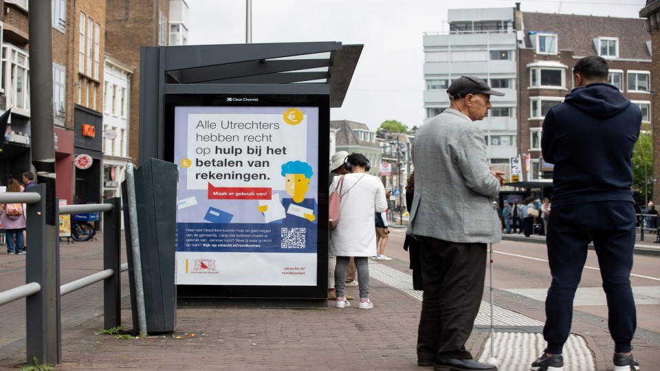 ANP Schuldhulp Utrecht poster