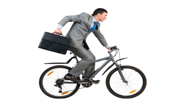 Fietser naar het werk krijgt duwtje van kabinet