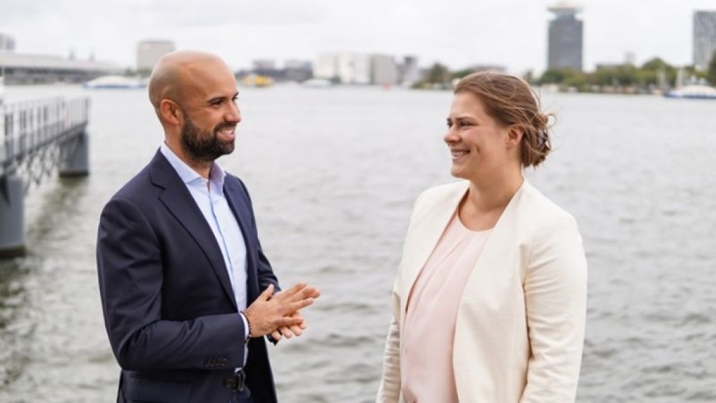 Dylan Sobral Antunes en Stella Ravesteijn - adviseurs bij BMC