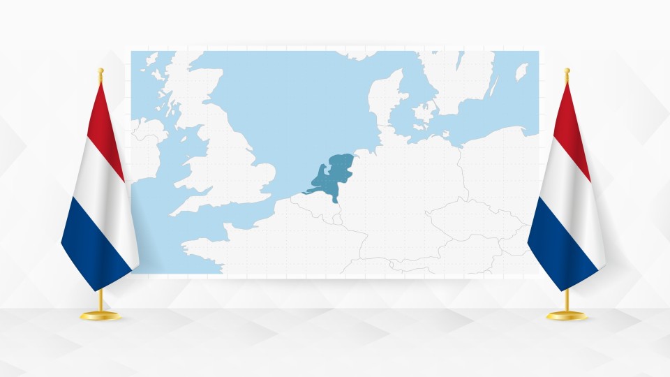 Nederland op de wereldkaart