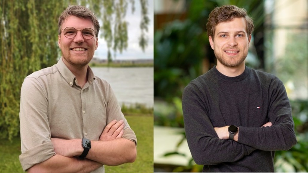 Van links naar rechts: Stefan Faber en Niek Schemmekes.