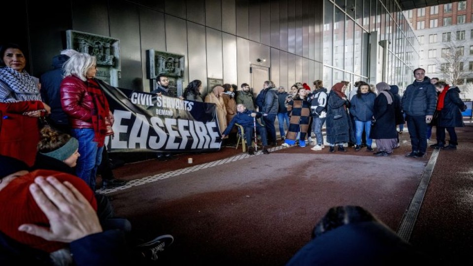 Protesterende ambtenaren