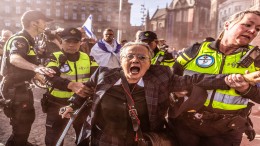 Halsema beëindigt pro-Palestijnse demonstratie