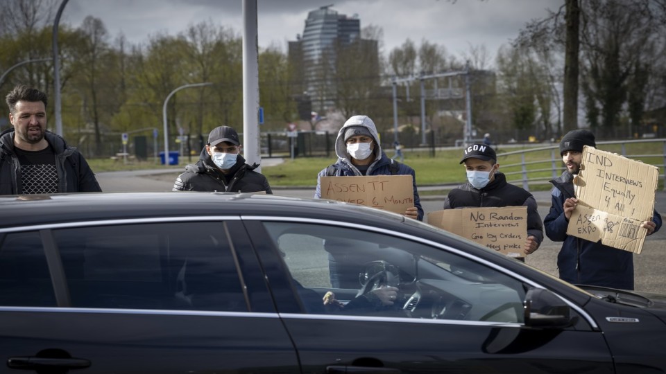 demonstratie asielzoekers