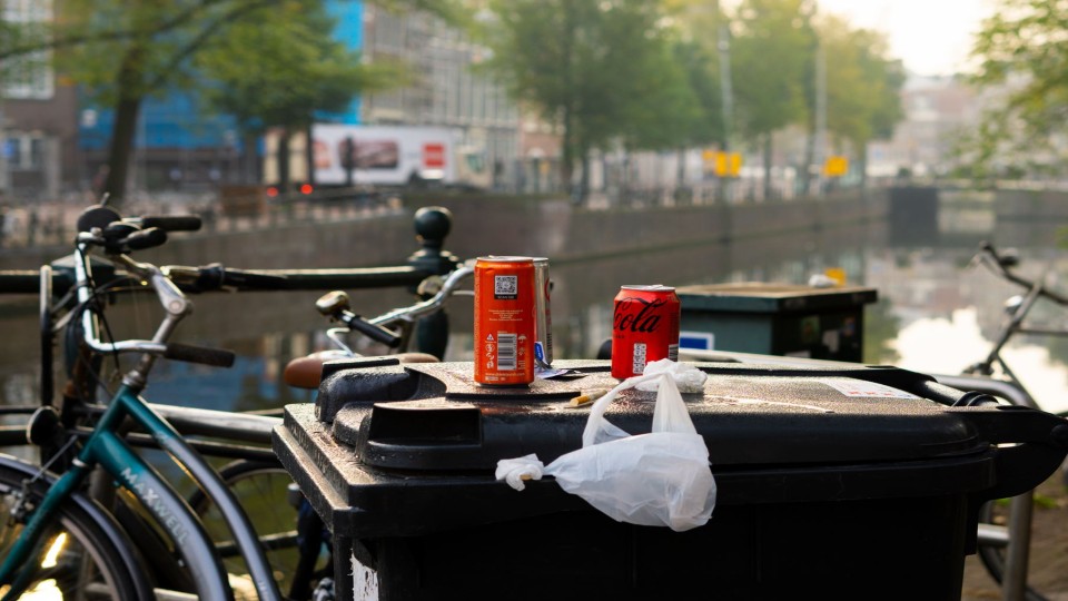 Straat-vuil-Amsterdam