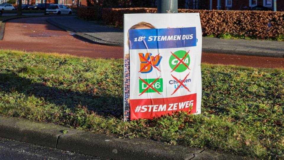 Verkiezingsbord maart 2023