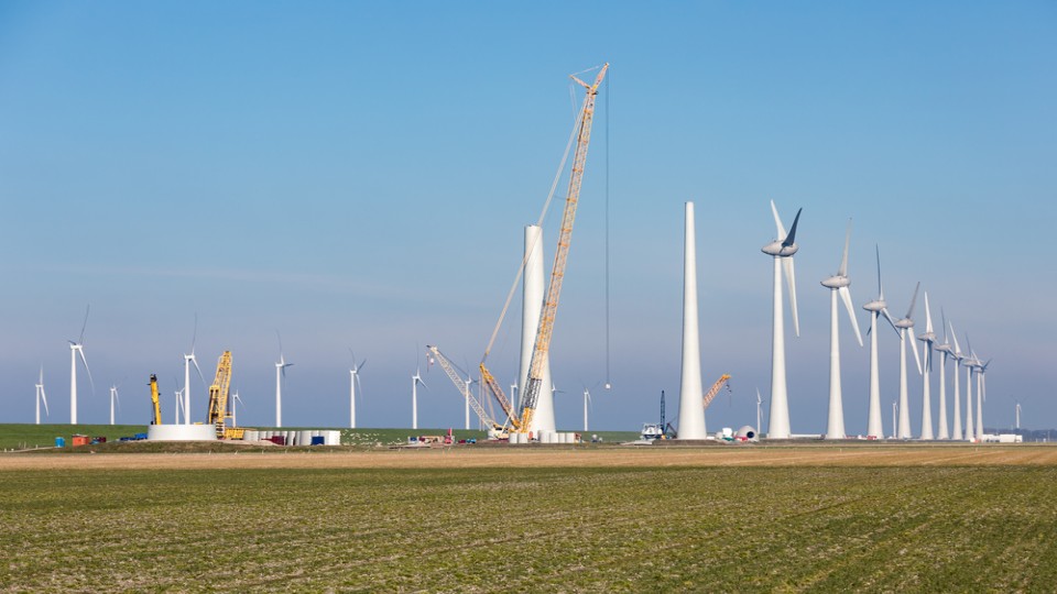 Bouw windmolens