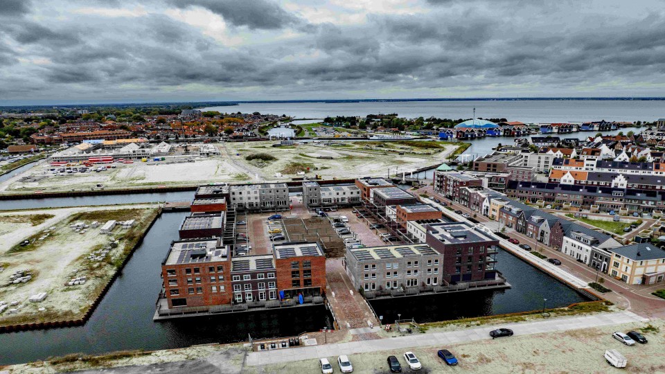 Nieuwbouw aan de rand van Harderwijk