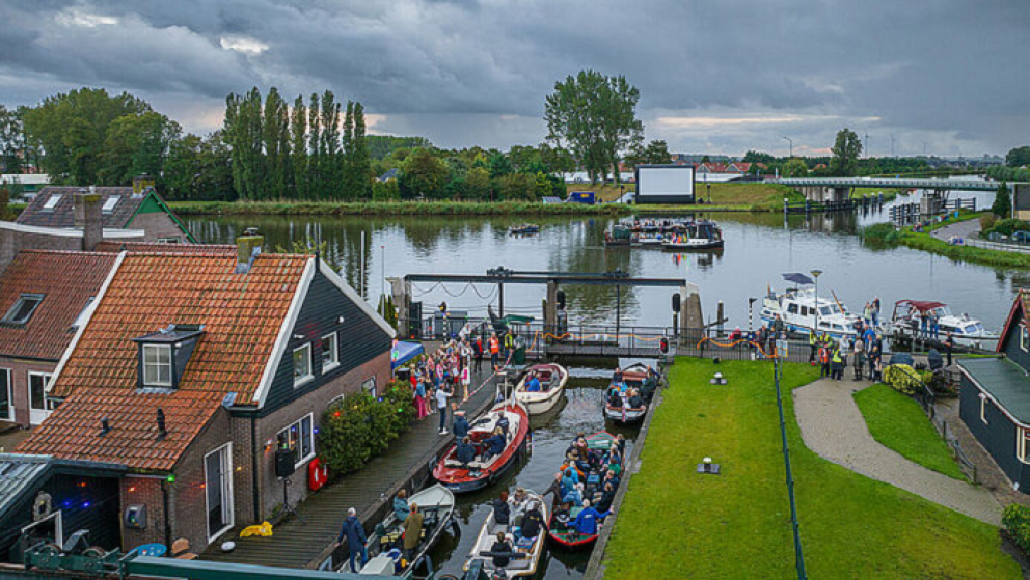 Via de sluis naar de film