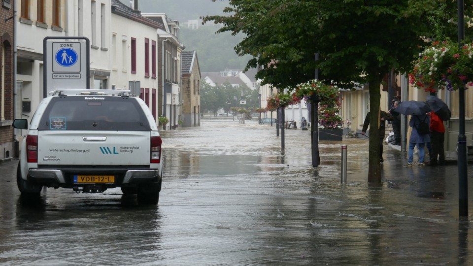 Wateroverlast in Valkenburg
