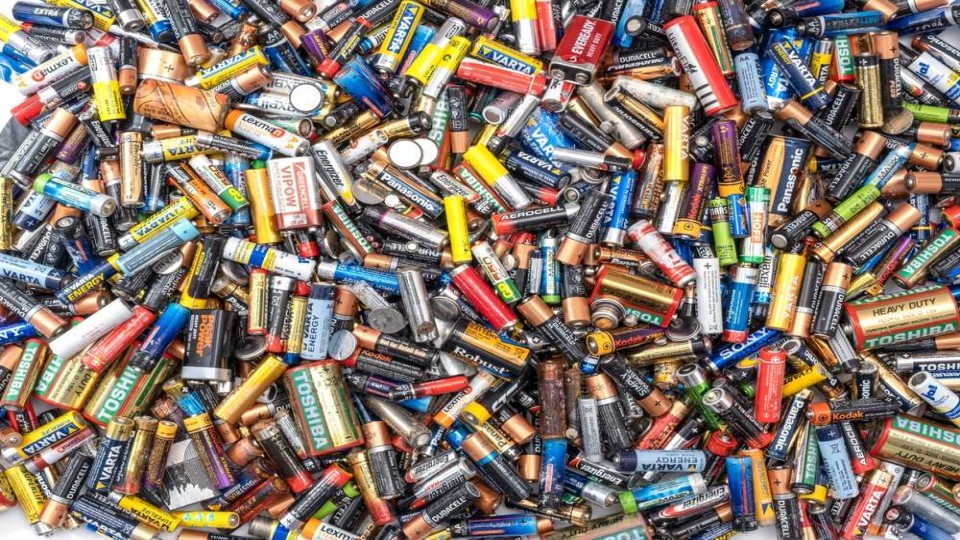 Oude batterijen