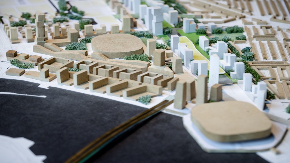 Maquette Feyenoord City