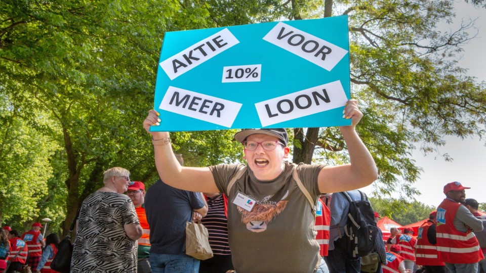 Demonstratie SW-bedrijven