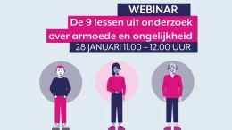 Webinar: 9 lessen uit onderzoek naar armoede en ongelijkheid
