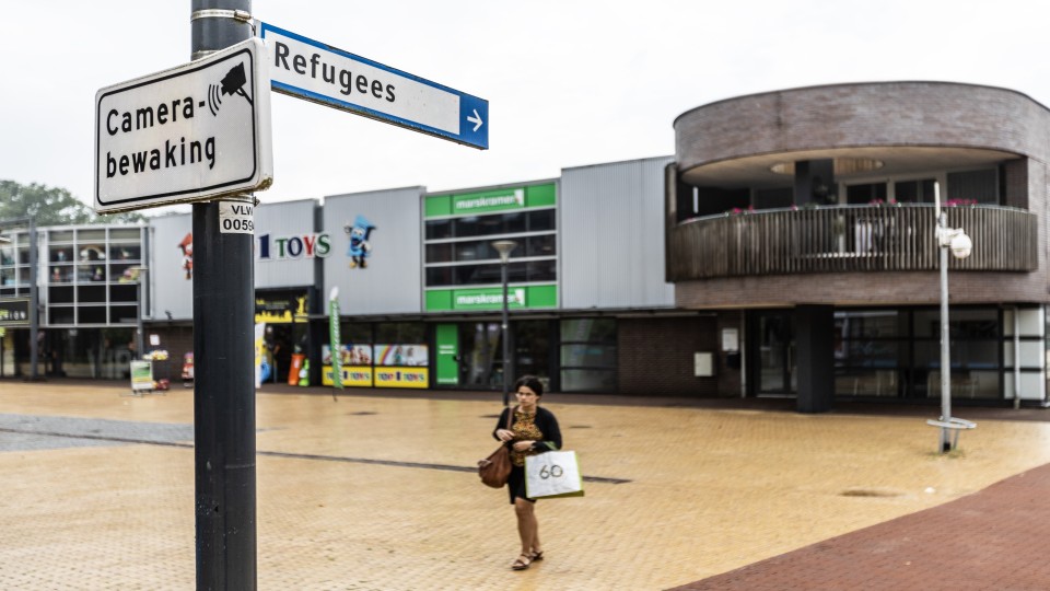 Dagelijks leven rondom aanmeldcentrum Ter Apel. Foto: Eva Plevier (ANP).