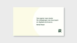 Van papier naar pixels