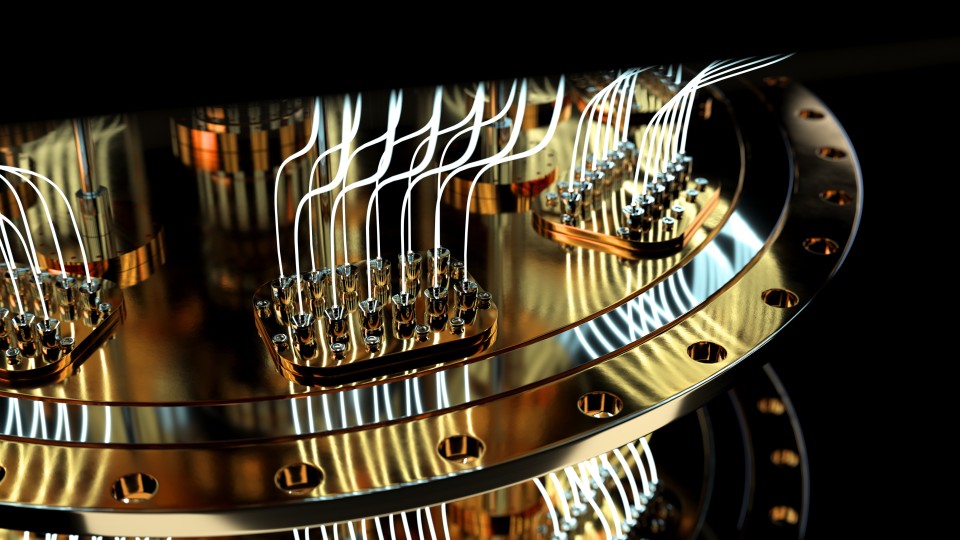 Detail kwantumcomputer