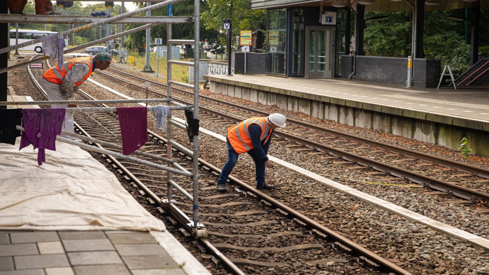Aanleg spoor