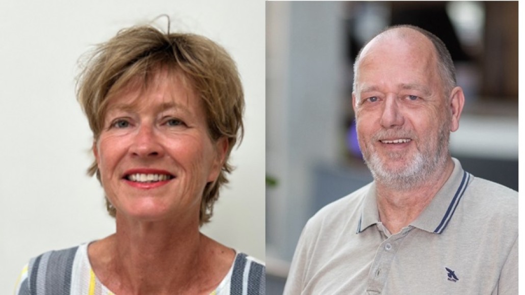 Carolien Nieuwland en Ad van Vugt.