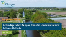 Transitie Landelijk Gebied: Eerlijk duurt het kortst
