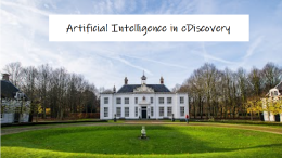 Adoptie van AI in eDiscovery