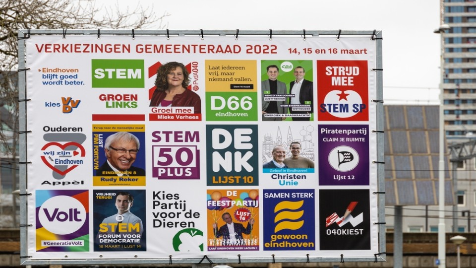 Bord gemeenteraadsverkiezingen