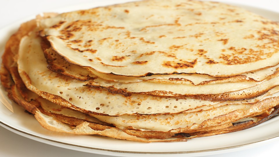 Stapel pannenkoeken