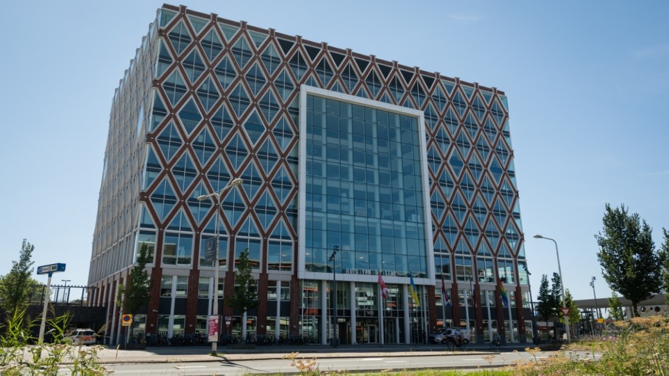 Het gemeentehuis van Gouda