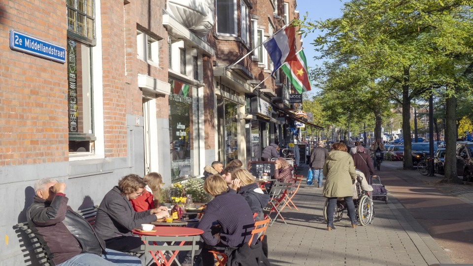 Middelland, een vooroorlogse wijk in het westen van Rotterdam. Foto: Hans van Rhoon (ANP)