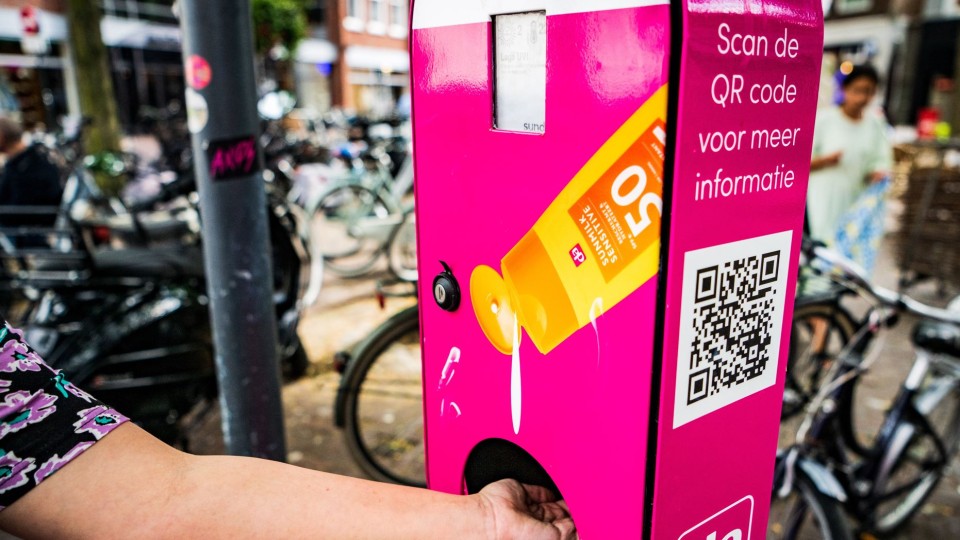 zonnebranddispenser Amersfoort