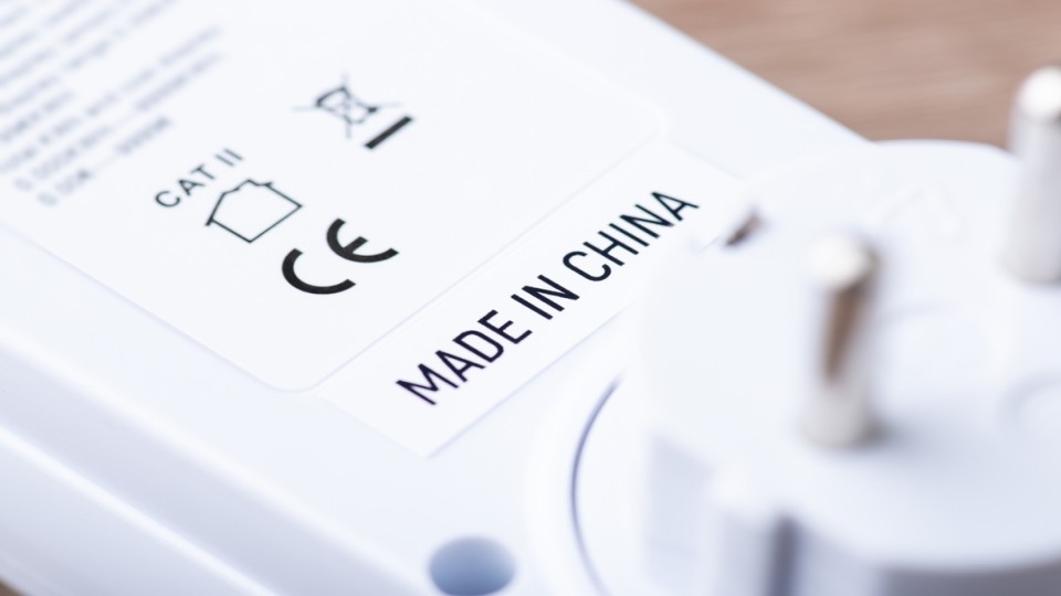 Label Made in China