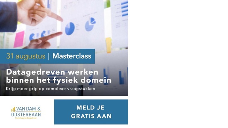 Datagedreven werken binnen het Fysiek domein