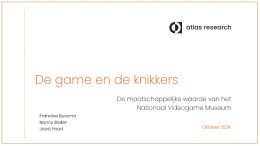 De game en de knikkers