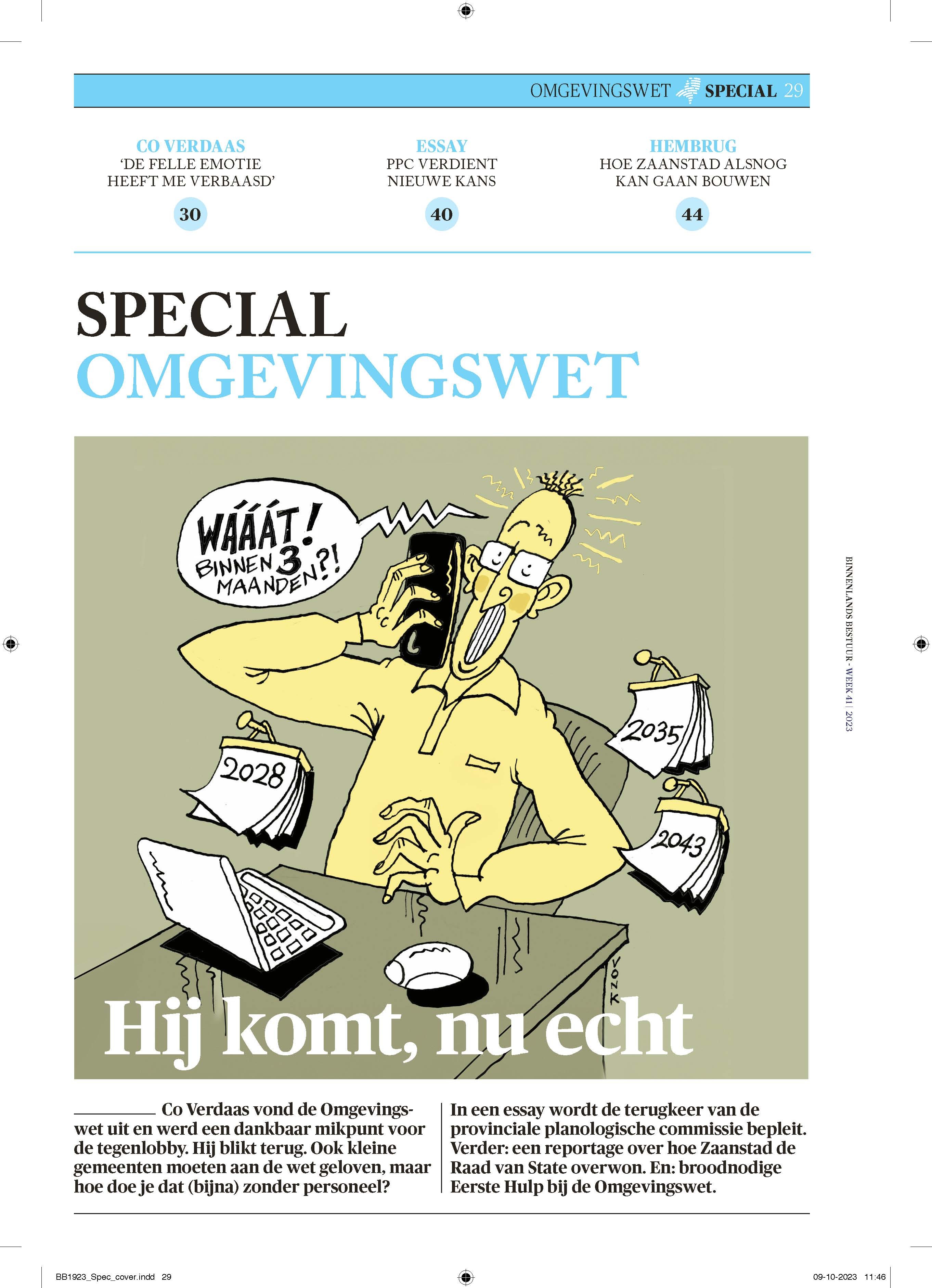 Special Omgevingswet: Hij komt, nu echt
