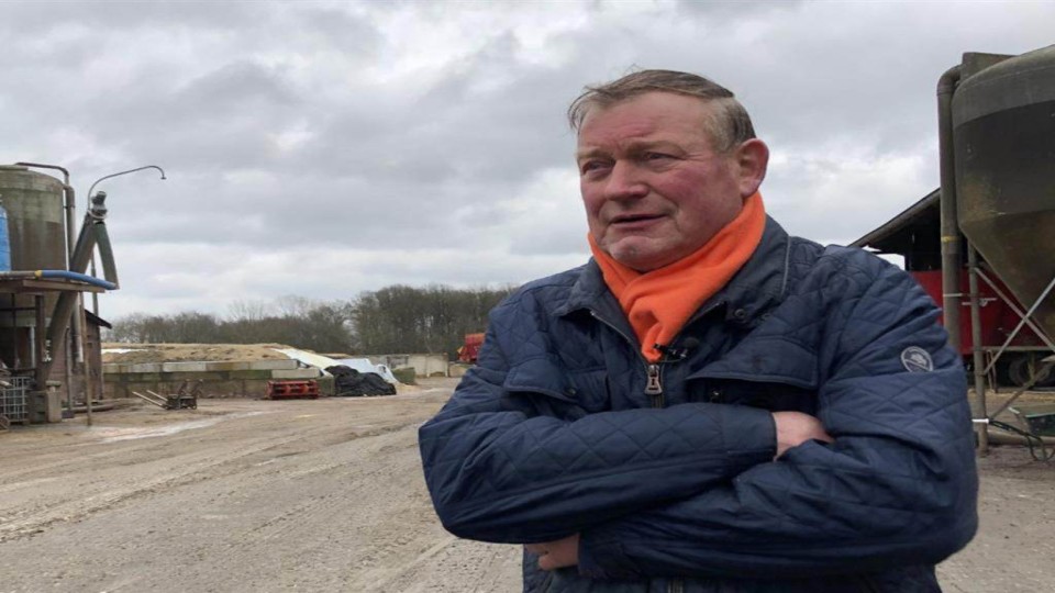 Foto van boer Henk Meerdink